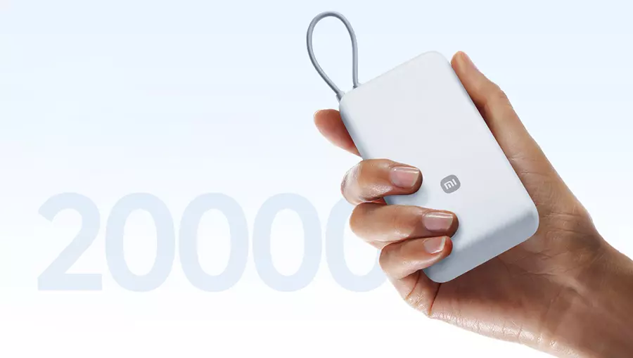 Внешний аккумулятор Xiaomi Mi Power Bank With Cable USB-C Fast Charging 20000mAh (PB2033) - фото 4 Внешний аккумулятор Xiaomi Mi Power Bank With Cable USB-C Fast Charging 20000mAh (PB2033) - фото 4