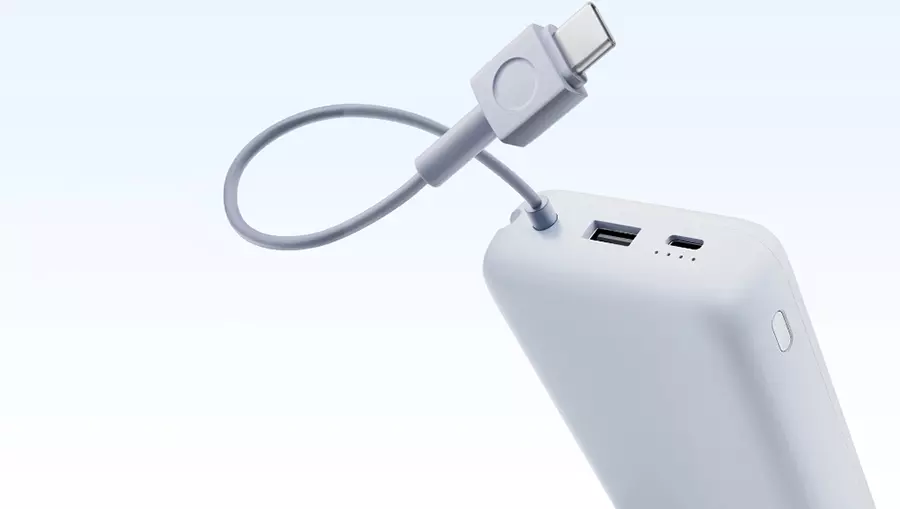 Внешний аккумулятор Xiaomi Mi Power Bank With Cable USB-C Fast Charging 20000mAh (PB2033) - фото 6 Внешний аккумулятор Xiaomi Mi Power Bank With Cable USB-C Fast Charging 20000mAh (PB2033) - фото 6