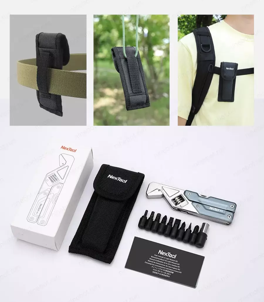 Мультитул Xiaomi NexTool Light Wrench W2 (NE20293) - фото 5 Мультитул Xiaomi NexTool Light Wrench W2 (NE20293) - фото 5