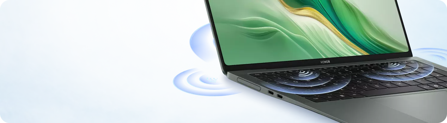 Ноутбук Honor MagicBook Art 14 Ultra5-125H 16/1T 3.1K OLED (5301AKSB) - фото 9 Ноутбук Honor MagicBook Art 14 Ultra5-125H 16/1T 3.1K OLED (5301AKSB) - фото 9