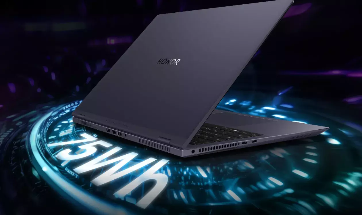 Ноутбук Honor MagicBook Pro 16 Hunter Ultra5-125H 24/1T RTX4060 3K 165HZ (5301AJBS) - фото 4
