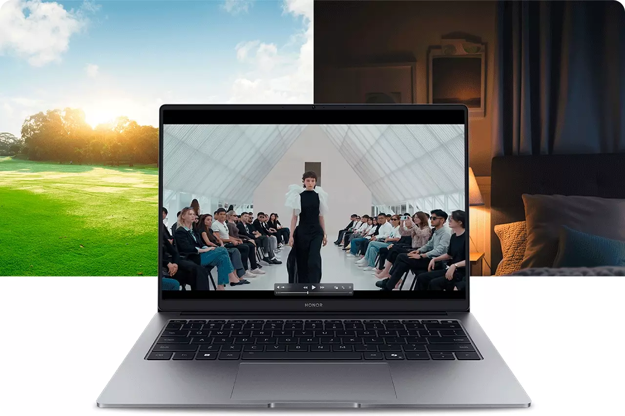 Ноутбук Honor MagicBook X14 Plus 2025 Core 5 220H 16/1T 2.8K 120HZ (5301ALYB) - фото 5