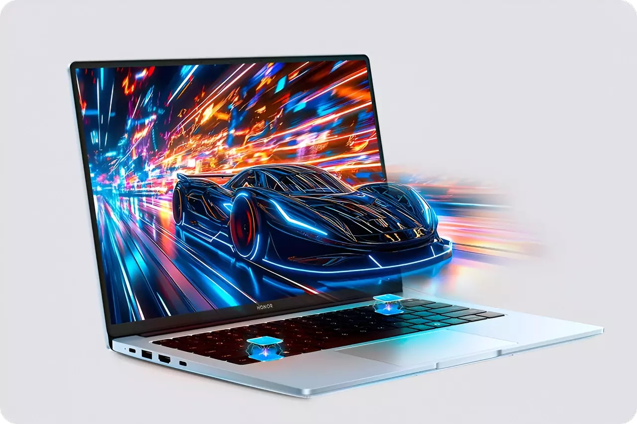 Ноутбук Honor MagicBook X14 Plus 2025 Core 5 220H 32/1T 2.8K 120HZ (5301ALXY) - фото 2