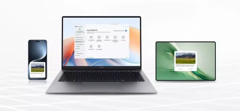 Ноутбук Honor MagicBook X16 Plus 2025 Core 5 220H 16/1T 2.5K 120YZ (5301ALYM) - фото 12