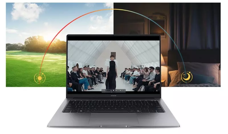 Ноутбук Honor MagicBook X16 Plus 2025 Core 5 220H 16/1T 2.5K 120YZ (5301ALYM) - фото 7