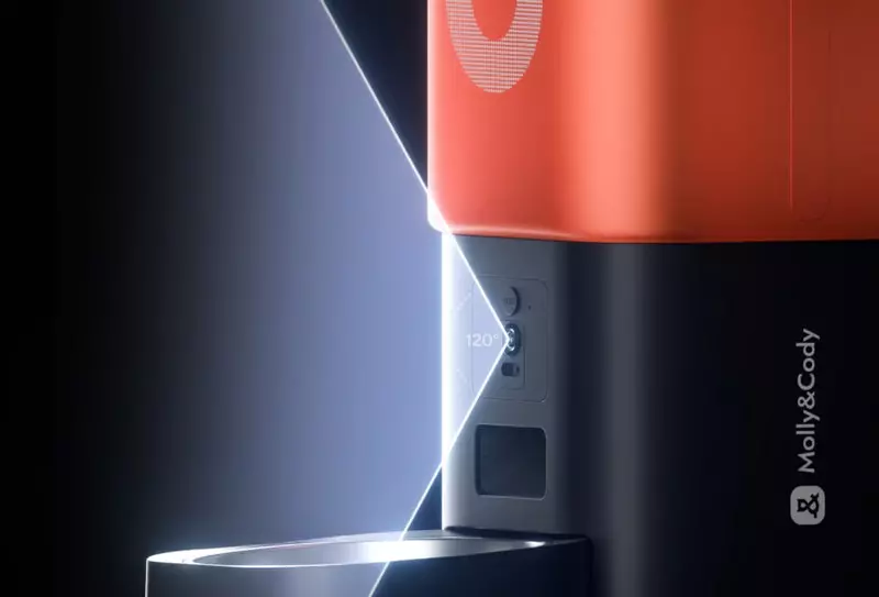 Автоматическая кормушка для животных Molly&Cody Smart Feeder 6L Camera (FT-21C-B) - фото 3