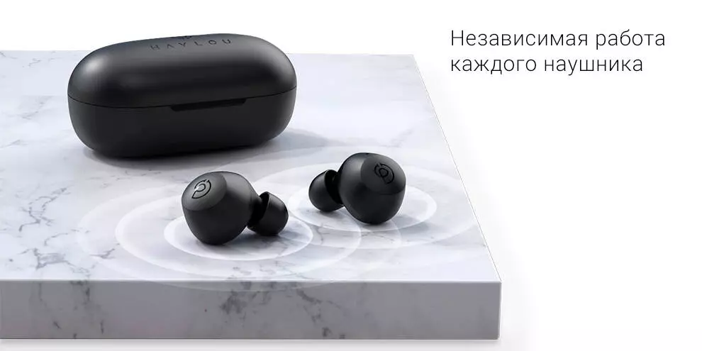 Беспроводные наушники Haylou T16 - фото 4 Беспроводные наушники Haylou T16 - фото 4
