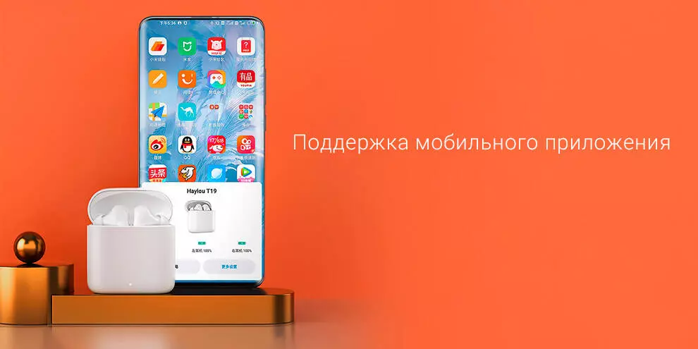 Беспроводные наушники Haylou T19 - фото 4 Беспроводные наушники Haylou T19 - фото 4