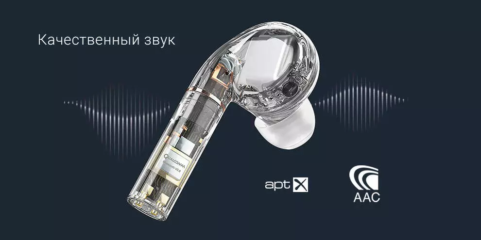 Беспроводные наушники Haylou T19 - фото 7 Беспроводные наушники Haylou T19 - фото 7