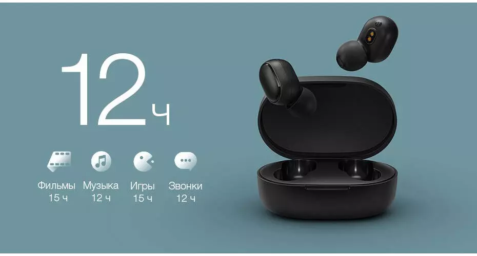Беспроводные наушники Xiaomi True Wireless Earbuds Basic S - фото 5 Беспроводные наушники Xiaomi True Wireless Earbuds Basic S - фото 5