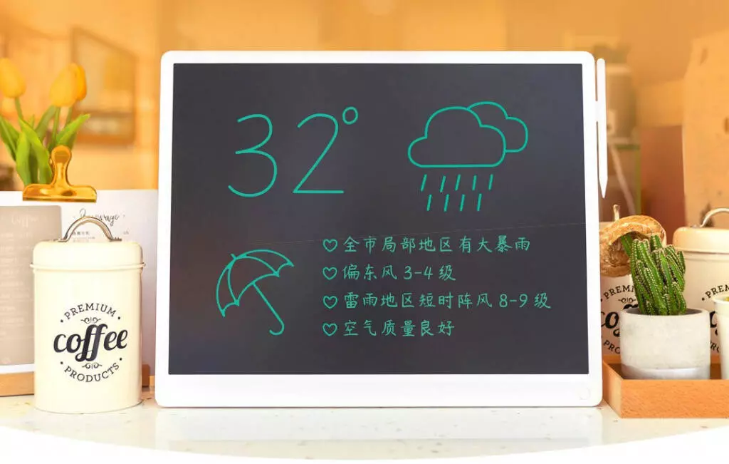 Планшет для рисования Xiaomi Mijia LCD Small Blackboard 13,5" (XMXHB02WC) - фото 2 Планшет для рисования Xiaomi Mijia LCD Small Blackboard 13,5" (XMXHB02WC) - фото 2