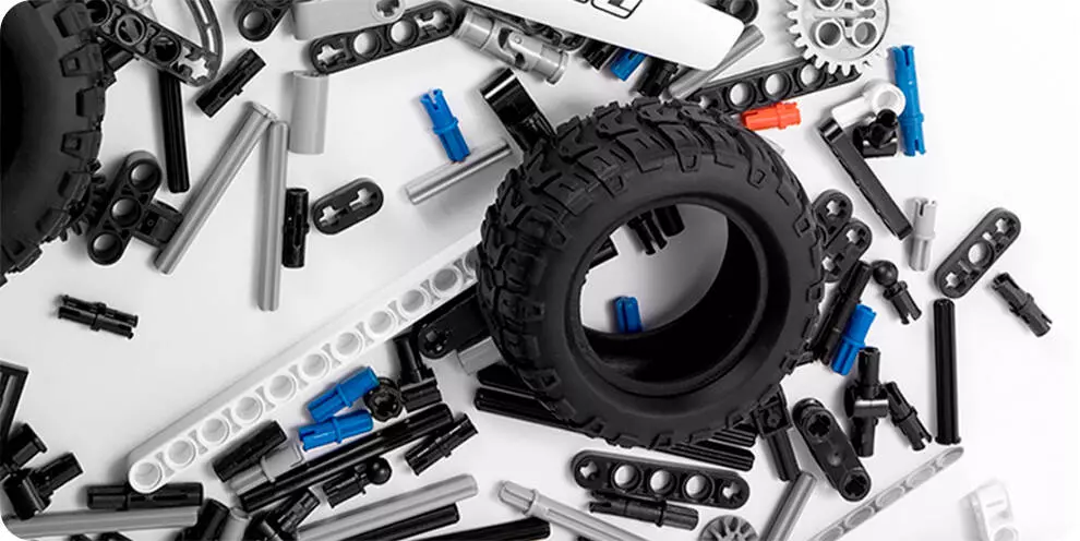 Конструктор электромеханический MITU Smart Building Blocks Road Racin (SMSC01IQI) - фото 5 Конструктор электромеханический MITU Smart Building Blocks Road Racin (SMSC01IQI) - фото 5