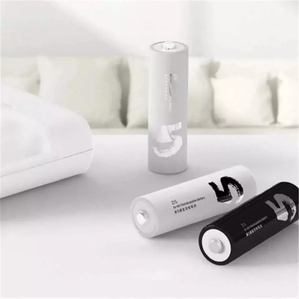 Купить Аккумуляторные батарейки Xiaomi Rechargeable ZI5 AA Ni-Mh 1700 мА·ч (4 шт) - фото 1 Купить Аккумуляторные батарейки Xiaomi Rechargeable ZI5 AA Ni-Mh 1700 мА·ч (4 шт) - фото 1