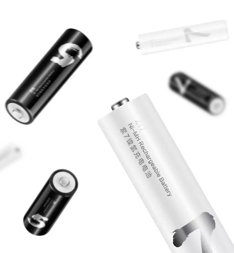 Аккумуляторные батарейки Xiaomi Rechargeable ZI5 AA Ni-Mh 1700 мА·ч (4 шт) - фото 4 Аккумуляторные батарейки Xiaomi Rechargeable ZI5 AA Ni-Mh 1700 мА·ч (4 шт) - фото 4