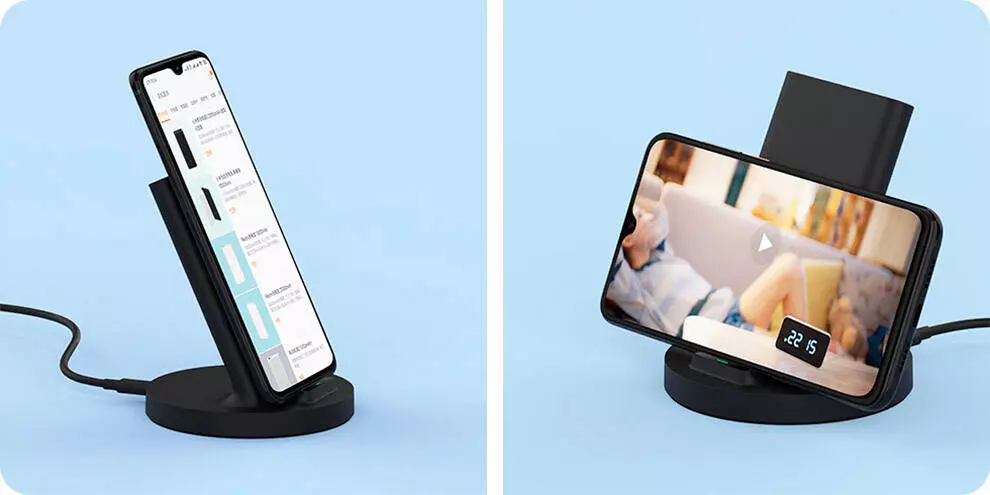 Беспроводное зарядное устройство Xiaomi Vertical Wireless Charger 20W (WPC02ZM) - фото 2 Беспроводное зарядное устройство Xiaomi Vertical Wireless Charger 20W (WPC02ZM) - фото 2