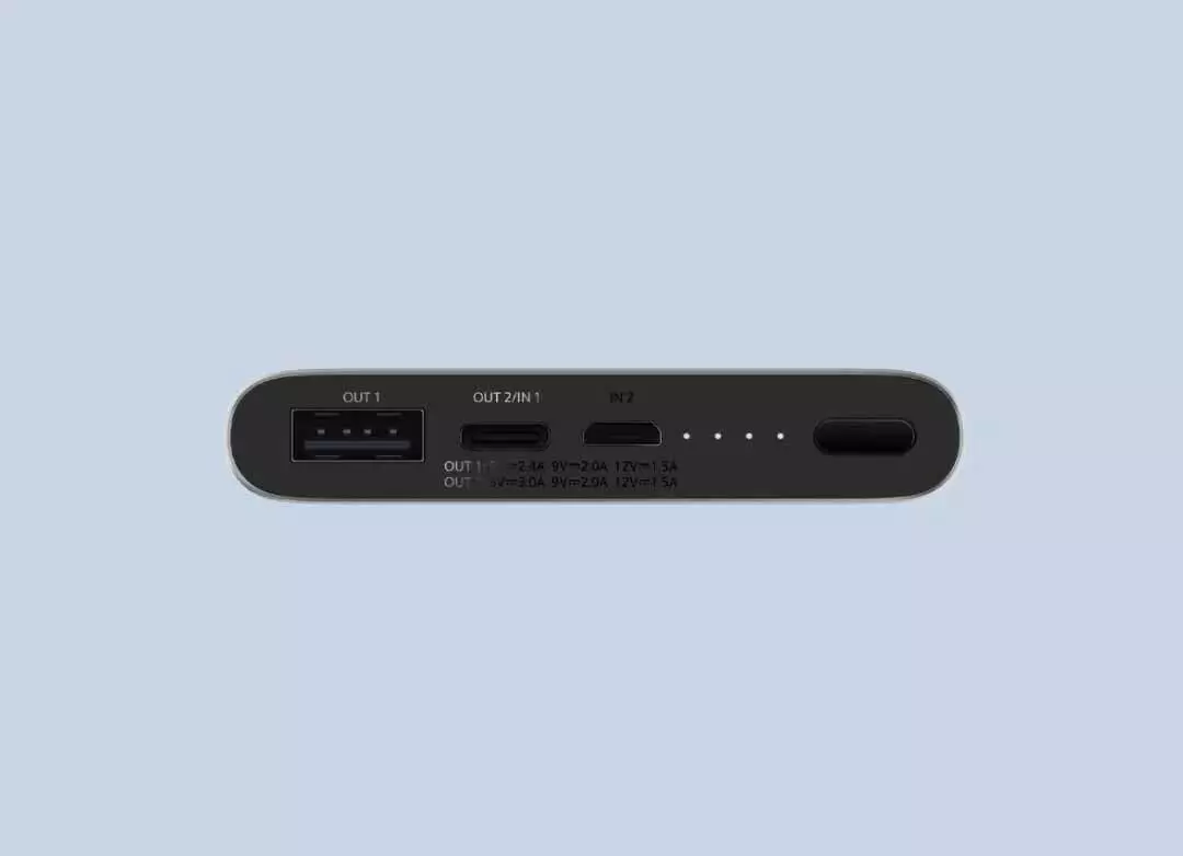 Аккумулятор Xiaomi Power Bank 3 10000 mAh (PLM12ZM) - фото 2 Аккумулятор Xiaomi Power Bank 3 10000 mAh (PLM12ZM) - фото 2