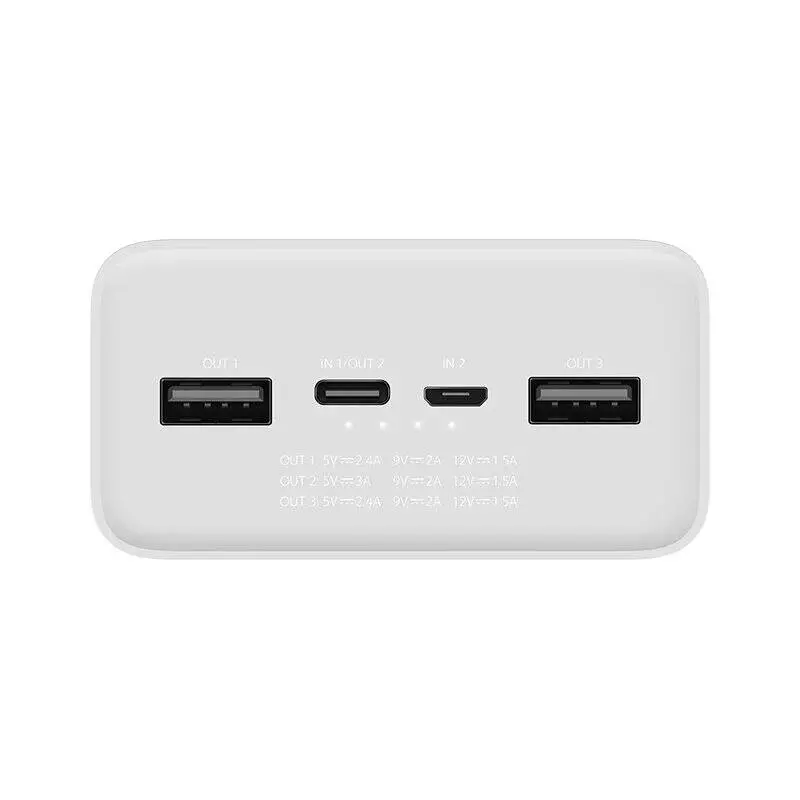 Аккумулятор Xiaomi Power Bank 3 30000 mAh (PB3018ZM) - фото 7 Аккумулятор Xiaomi Power Bank 3 30000 mAh (PB3018ZM) - фото 7