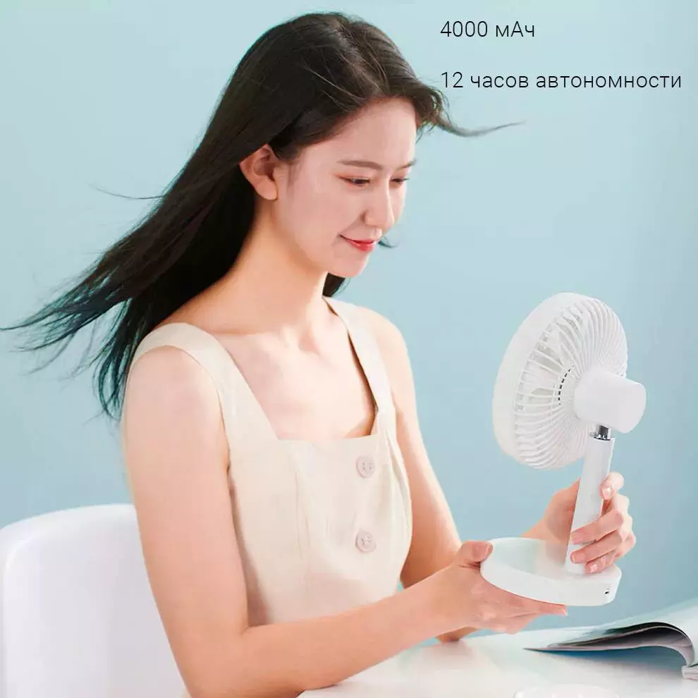 Настольный вентилятор Xiaomi JIPIN Desktop Fan JP-F01 - фото 3 Настольный вентилятор Xiaomi JIPIN Desktop Fan JP-F01 - фото 3