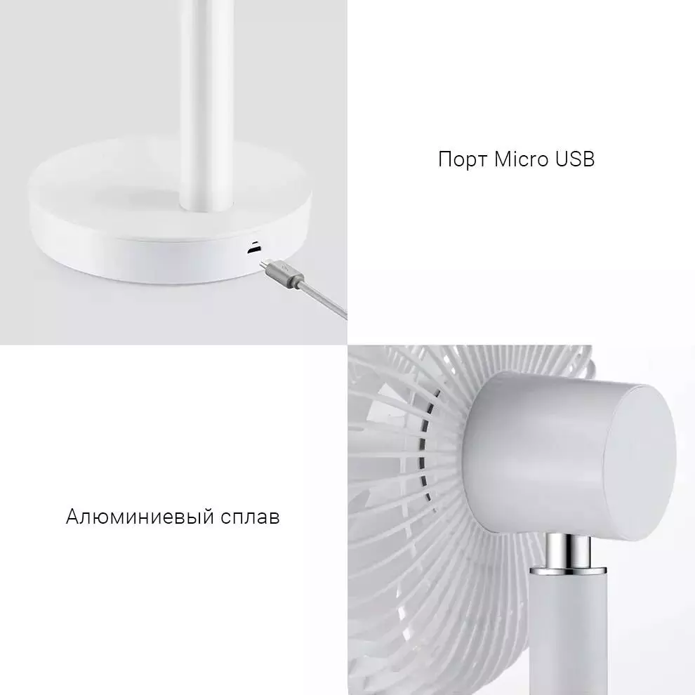 Настольный вентилятор Xiaomi JIPIN Desktop Fan JP-F01 - фото 7 Настольный вентилятор Xiaomi JIPIN Desktop Fan JP-F01 - фото 7