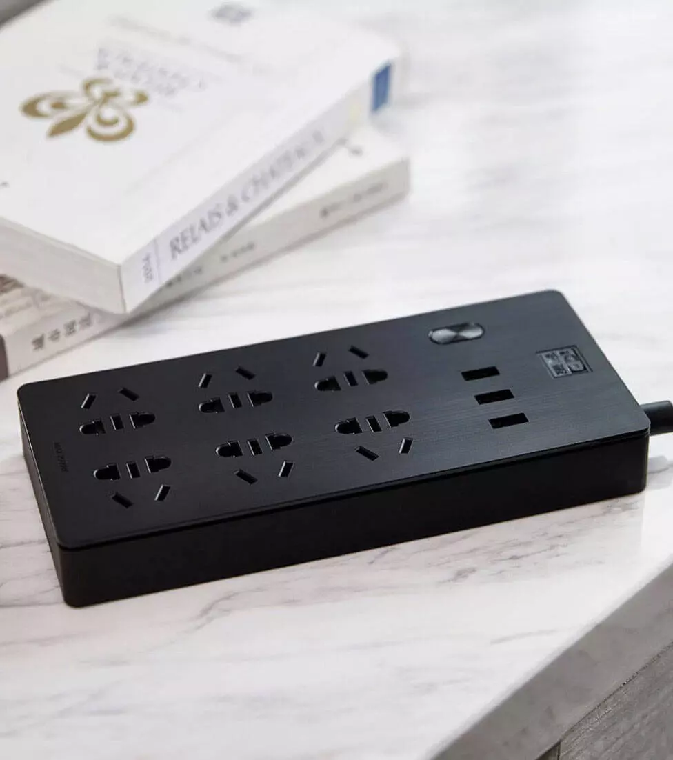 Удлинитель Xiaomi Aigo Power Strip (TC0601) 1.8 м - фото 6 Удлинитель Xiaomi Aigo Power Strip (TC0601) 1.8 м - фото 6