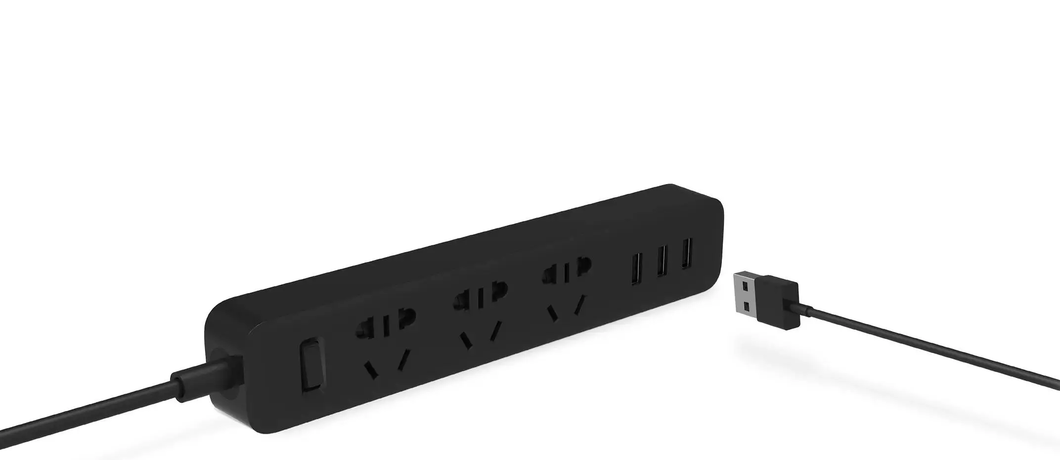 Удлинитель Xiaomi Power Strip 3 (XMCXB01QM) 1.8 м - фото 4 Удлинитель Xiaomi Power Strip 3 (XMCXB01QM) 1.8 м - фото 4