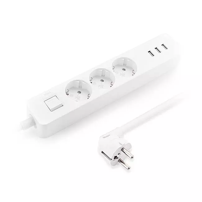 Купить Удлинитель Xiaomi Power Strip 3 (XMCXB04QM) 1.4 м - фото 1 Купить Удлинитель Xiaomi Power Strip 3 (XMCXB04QM) 1.4 м - фото 1