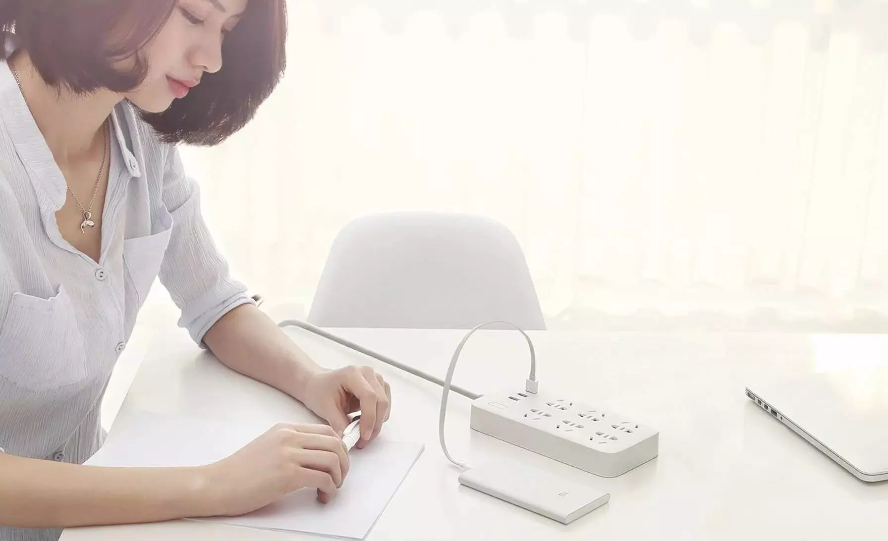 Удлинитель Xiaomi Power Strip 6 (CXB6-1QM) 1.8 м - фото 5 Удлинитель Xiaomi Power Strip 6 (CXB6-1QM) 1.8 м - фото 5