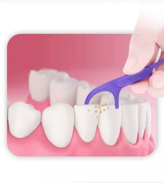 Зубная нить (зубочистки) Soocas Floss Pick D1 (50 шт) - фото 2 Зубная нить (зубочистки) Soocas Floss Pick D1 (50 шт) - фото 2