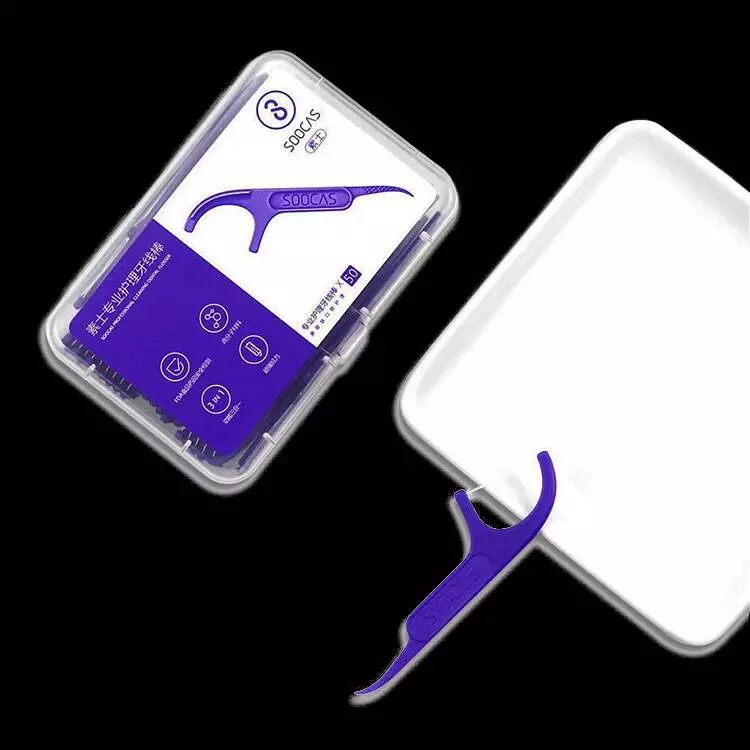 Зубная нить (зубочистки) Soocas Floss Pick D1 (50 шт) - фото 7 Зубная нить (зубочистки) Soocas Floss Pick D1 (50 шт) - фото 7