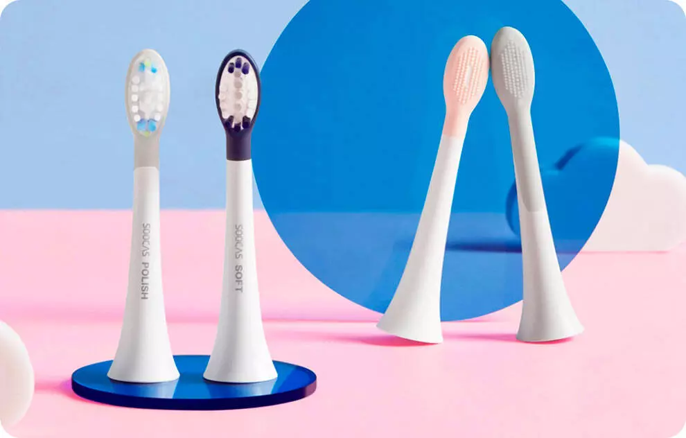 Электрическая зубная щетка Soocas V1 Acoustic Electric Toothbrush - фото 3 Электрическая зубная щетка Soocas V1 Acoustic Electric Toothbrush - фото 3