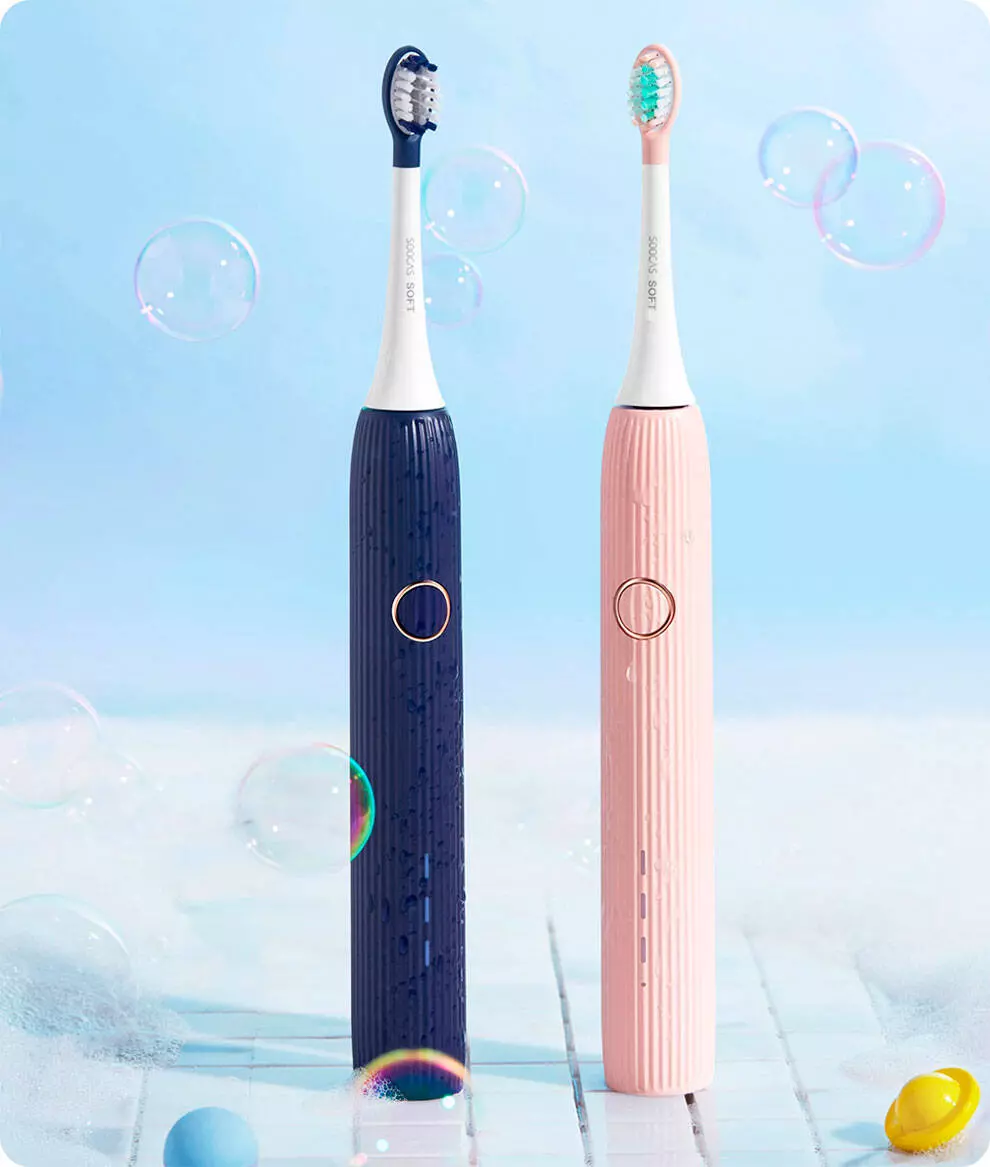 Электрическая зубная щетка Soocas V1 Acoustic Electric Toothbrush - фото 6 Электрическая зубная щетка Soocas V1 Acoustic Electric Toothbrush - фото 6