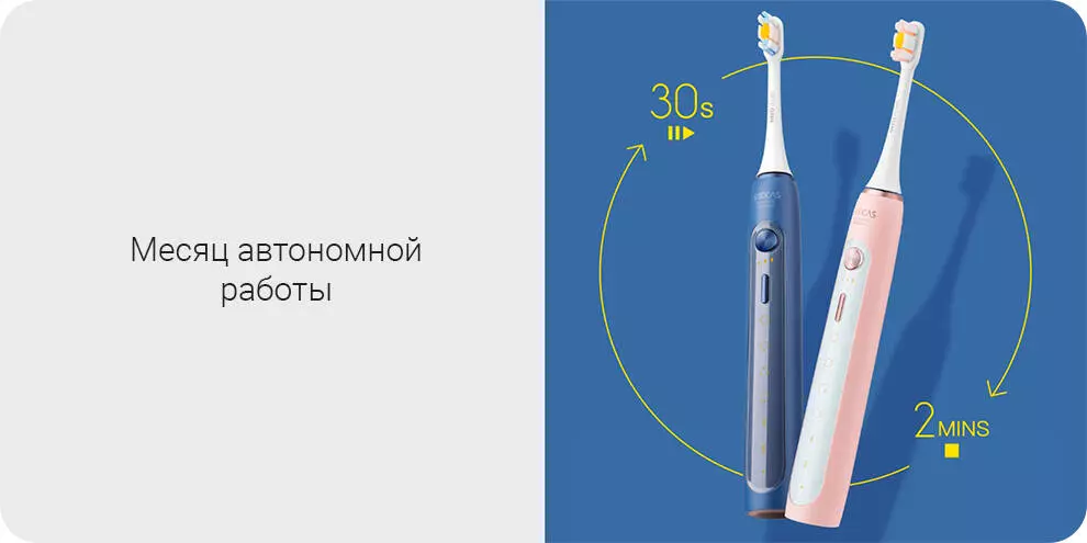 Электрическая зубная щетка Soocas X5 - фото 9