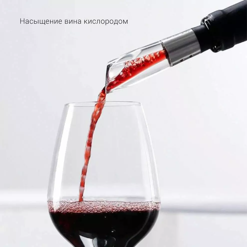 Аэратор для вина Circle Joy Stainless Steel Fast Decanter CJ-DXJQ1 - фото 3 Аэратор для вина Circle Joy Stainless Steel Fast Decanter CJ-DXJQ1 - фото 3