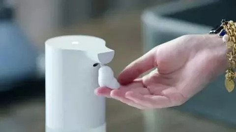 Дозатор мыла Xiaomi Mijia Automatic Foam Soap Dispenser - фото 2 Дозатор мыла Xiaomi Mijia Automatic Foam Soap Dispenser - фото 2