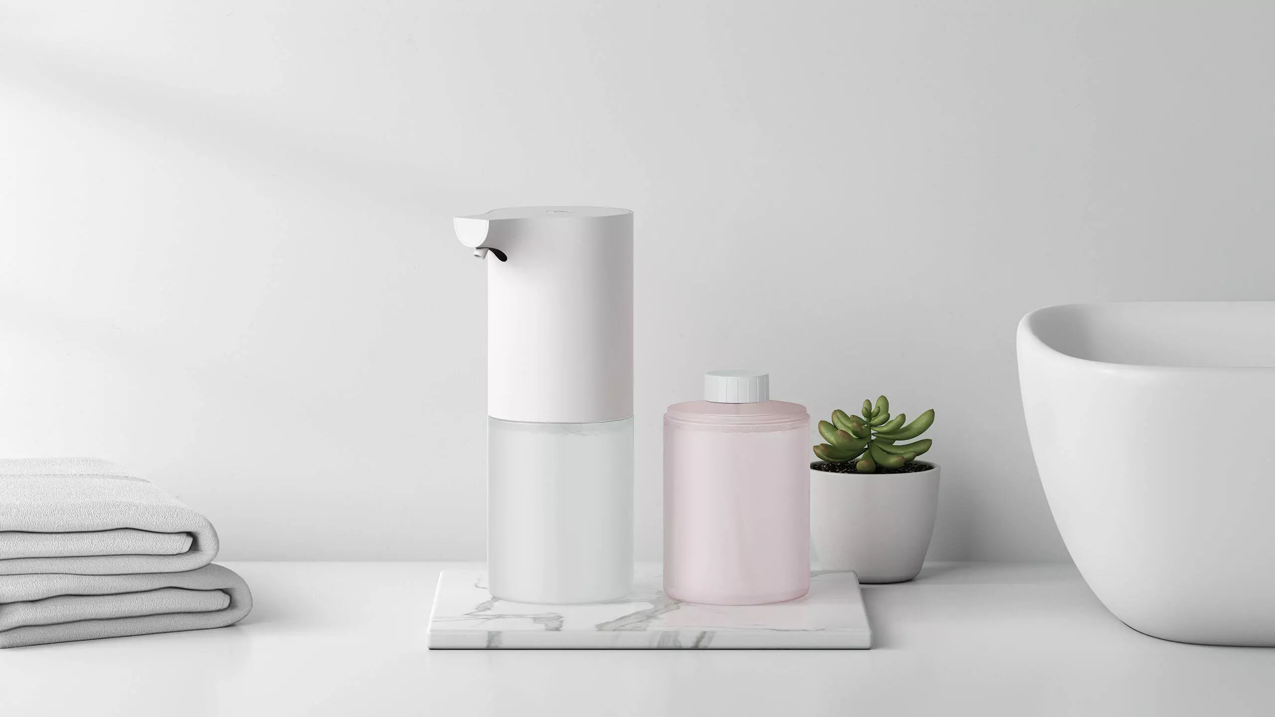 Дозатор мыла Xiaomi Mijia Automatic Foam Soap Dispenser - фото 6 Дозатор мыла Xiaomi Mijia Automatic Foam Soap Dispenser - фото 6