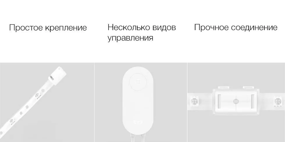 Светодиодная лента Yeelight Lightstrip Plus Extension (YLOT01YL) удлинитель 1 м - фото 4 Светодиодная лента Yeelight Lightstrip Plus Extension (YLOT01YL) удлинитель 1 м - фото 4