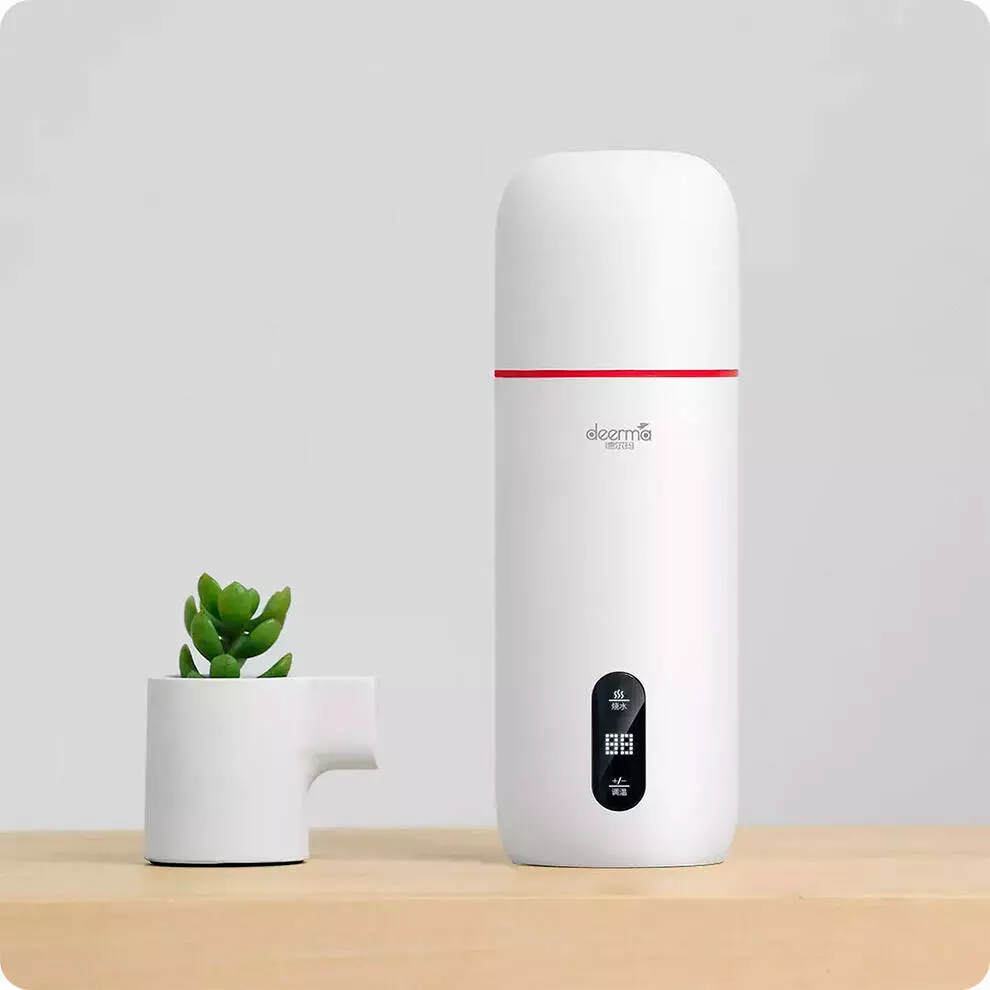 Купить Термос Deerma Electric Heating Cup (0.35 л) - фото 1 Купить Термос Deerma Electric Heating Cup (0.35 л) - фото 1