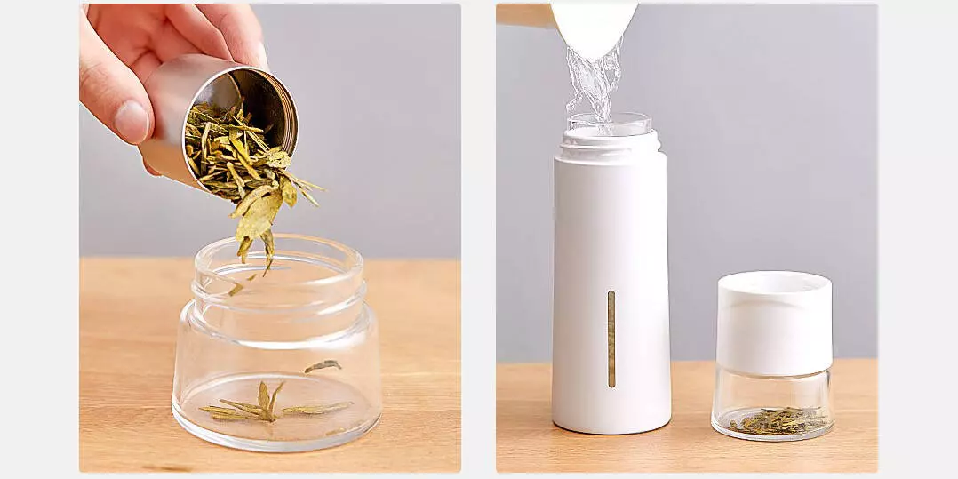 Термос заварочный Xiaomi Pinztea Tea Water Separation Cup (0,3 л) - фото 3 Термос заварочный Xiaomi Pinztea Tea Water Separation Cup (0,3 л) - фото 3