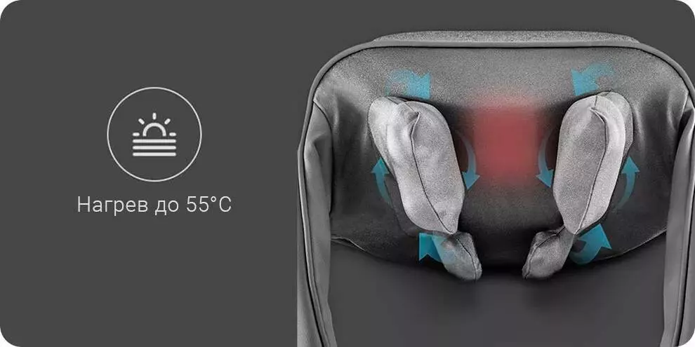 Массажер для шеи LeFan 3D Kneading Shawl LF-AP017 - фото 6 Массажер для шеи LeFan 3D Kneading Shawl LF-AP017 - фото 6