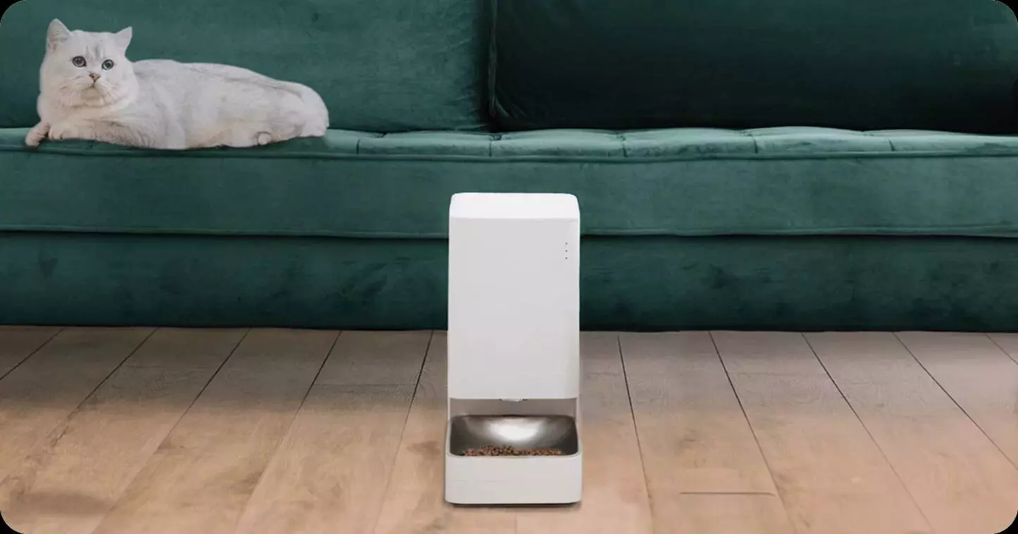 Автокормушка для животных Xiaomi Mijia Smart Pet Feeder 3.6 л (XWPF01MG) - фото 2 Автокормушка для животных Xiaomi Mijia Smart Pet Feeder 3.6 л (XWPF01MG) - фото 2