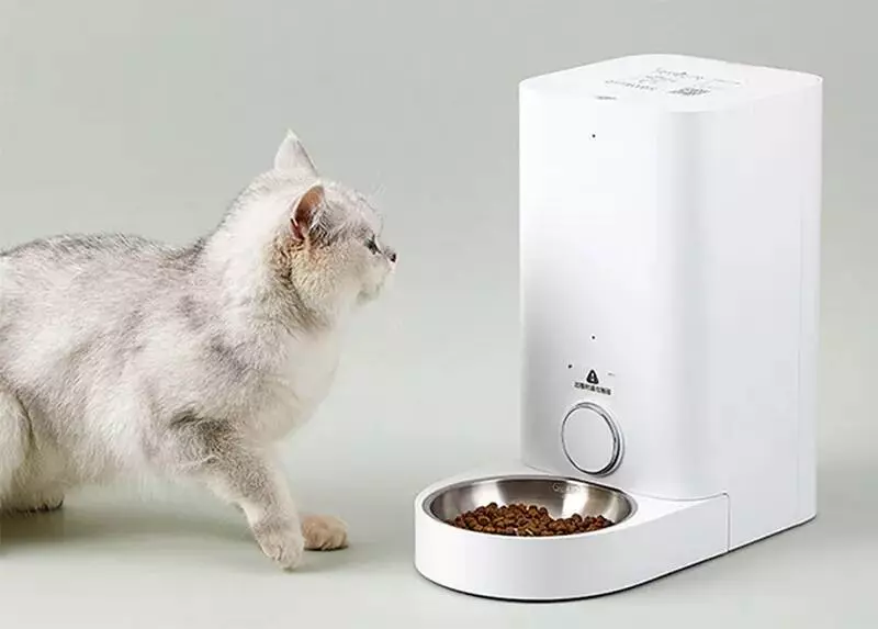 Автокормушка для животных Petkit Mini Smart Feeder Metal Edition 2.8 л (P530) - фото 5 Автокормушка для животных Petkit Mini Smart Feeder Metal Edition 2.8 л (P530) - фото 5