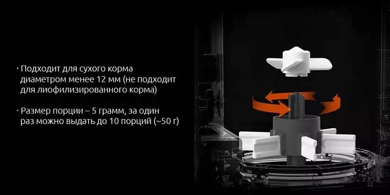 Автокормушка для животных Petkit Mini Smart Feeder Metal Edition 2.8 л (P530) - фото 7 Автокормушка для животных Petkit Mini Smart Feeder Metal Edition 2.8 л (P530) - фото 7