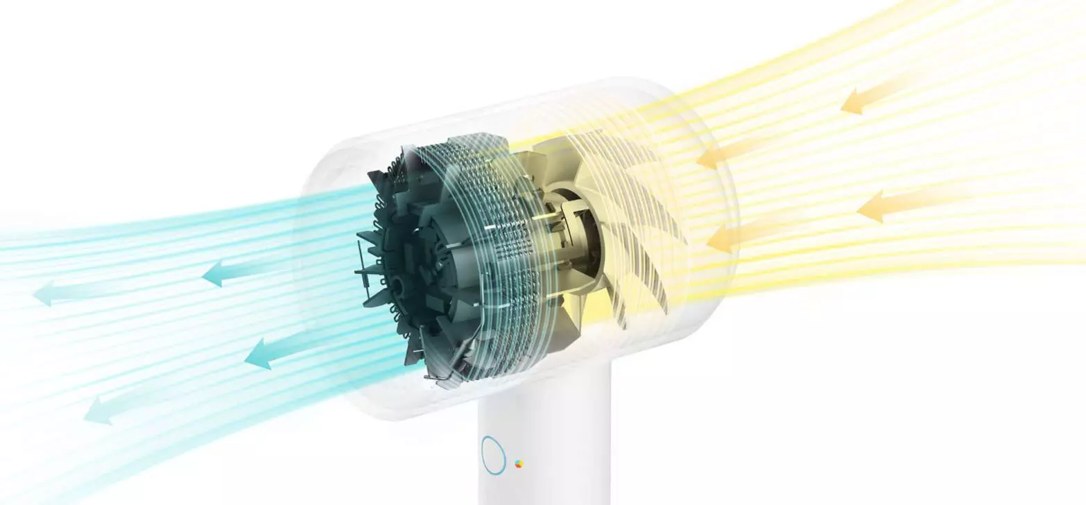 Фен Xiaomi Mijia Negative Ion Hair Dryer H300 (CMJ01ZHM) - фото 2