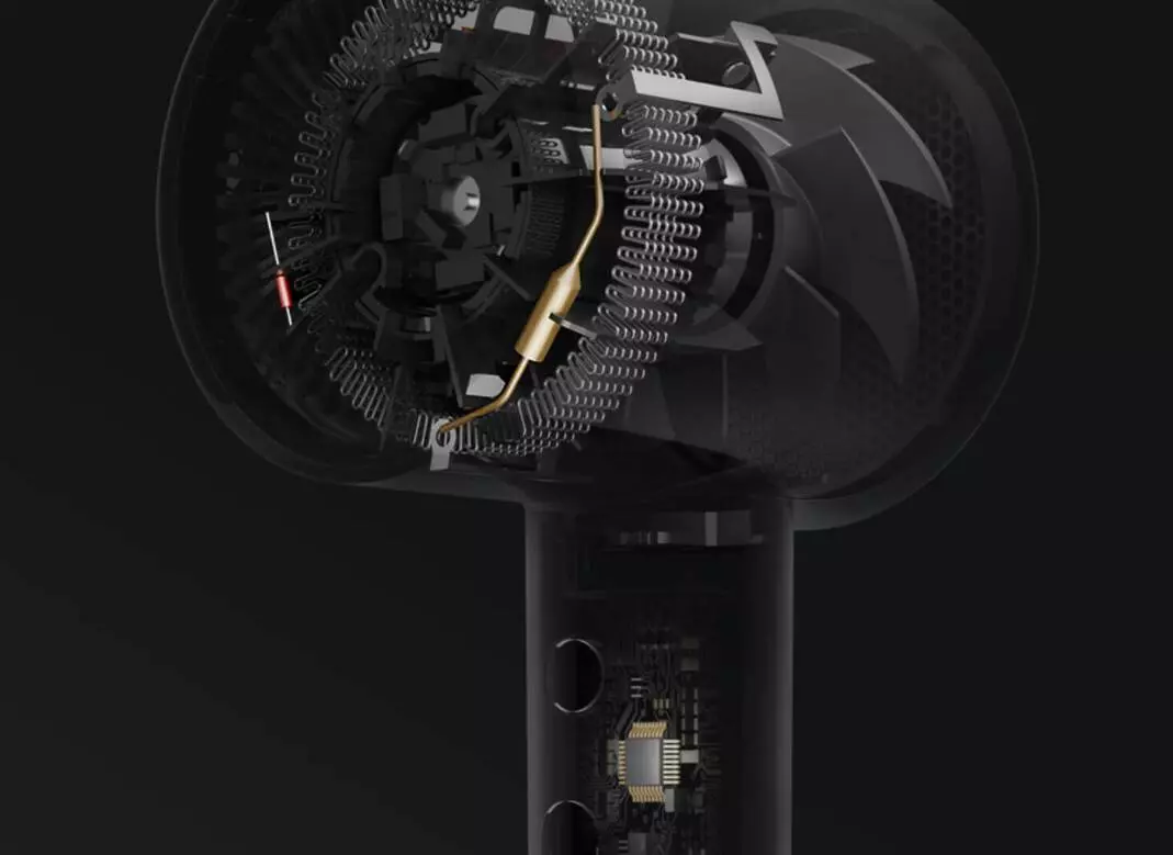Фен Xiaomi Mijia Negative Ion Hair Dryer H300 (CMJ01ZHM) - фото 8