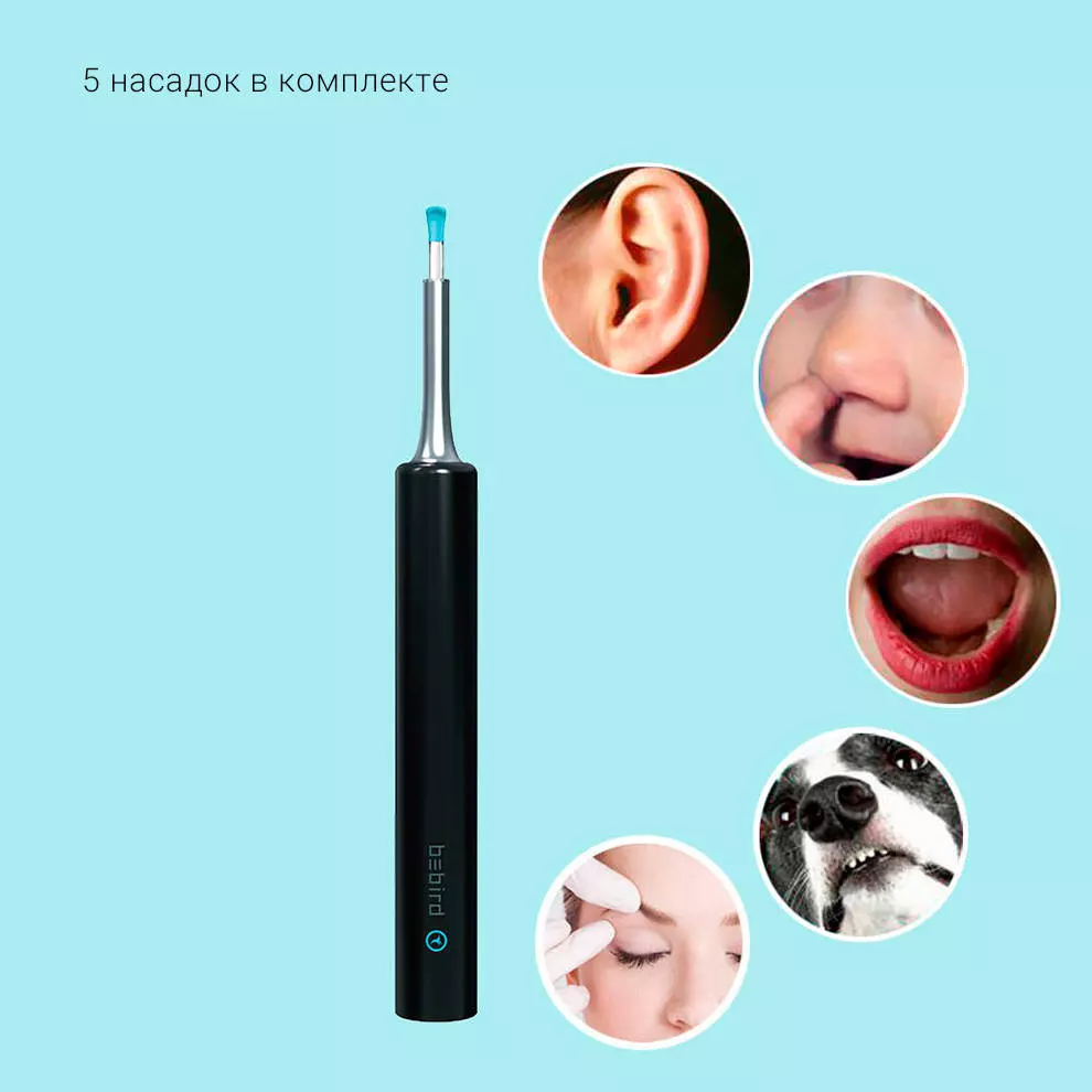 Умная ушная палочка Bebird Smart Visual Ear Stick T5 - фото 3 Умная ушная палочка Bebird Smart Visual Ear Stick T5 - фото 3