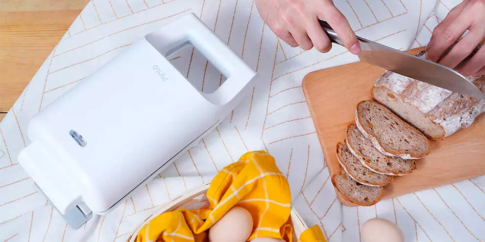 Сэндвичница Xiaomi Pinlo Mini Sandwich Machine (PL-S042-W1H) - фото 6 Сэндвичница Xiaomi Pinlo Mini Sandwich Machine (PL-S042-W1H) - фото 6