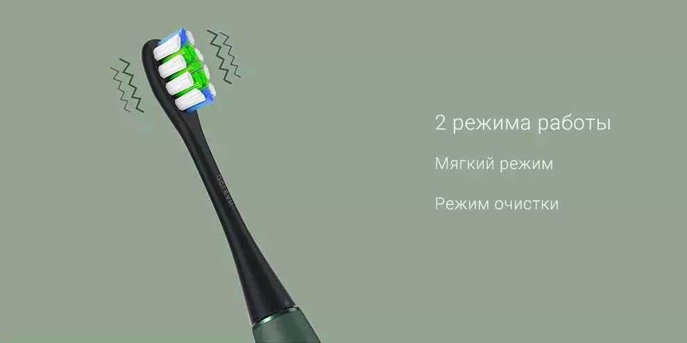 Электрическая зубная щетка Amazfit Oclean Air 2 (4 насадки) - фото 2 Электрическая зубная щетка Amazfit Oclean Air 2 (4 насадки) - фото 2