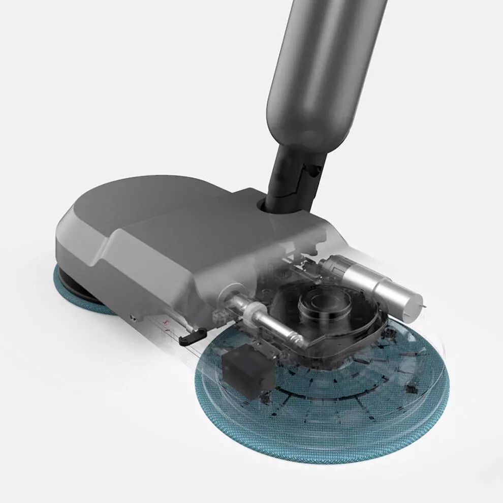 Электрошвабра Hutt HH6 Wireless Handheld Spraying Water Mopping Machine - фото 4
