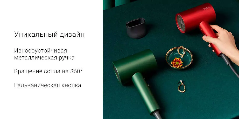Фен Xiaomi Showsee Hair Dryer A6 - фото 2 Фен Xiaomi Showsee Hair Dryer A6 - фото 2