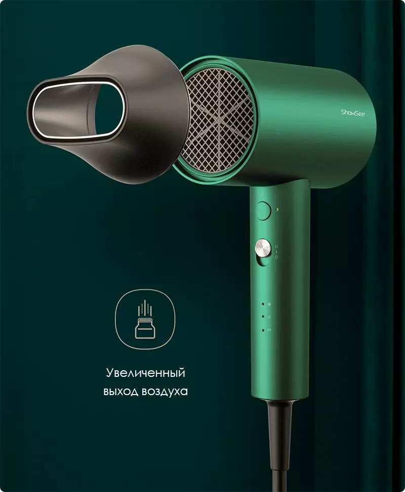 Фен Xiaomi Showsee Hair Dryer A6 - фото 8 Фен Xiaomi Showsee Hair Dryer A6 - фото 8